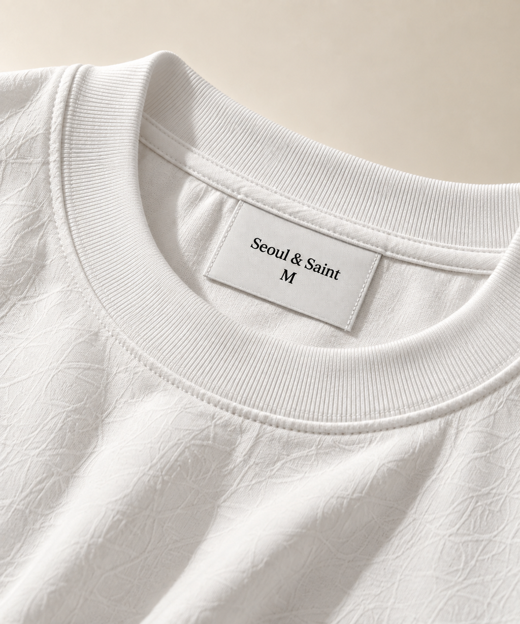 White Anime Graphic Oversized T-Shirt