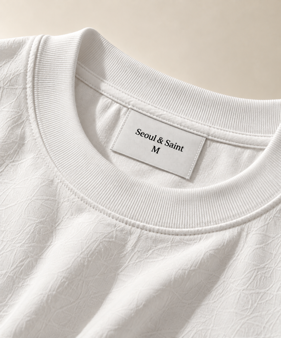 White Anime Graphic Oversized T-Shirt