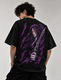 Violet Oni — Japanese Demon Oversized T-Shirt