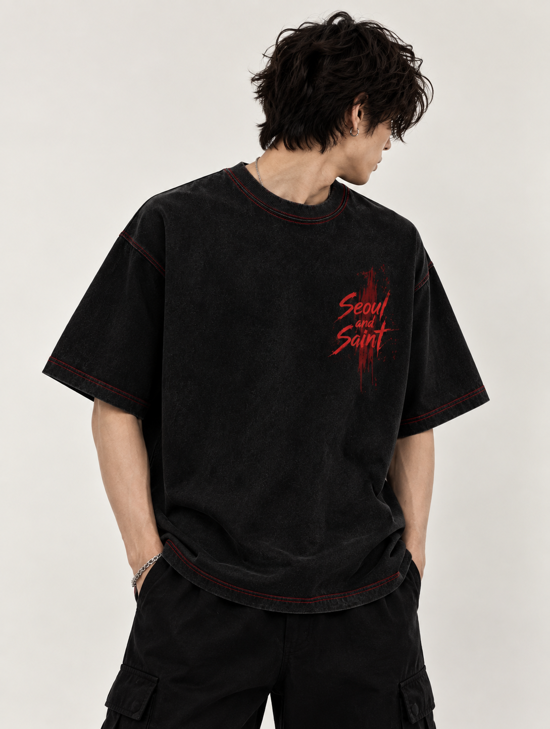 Crow of the Uchiha — Itachi Oversized T-Shirt