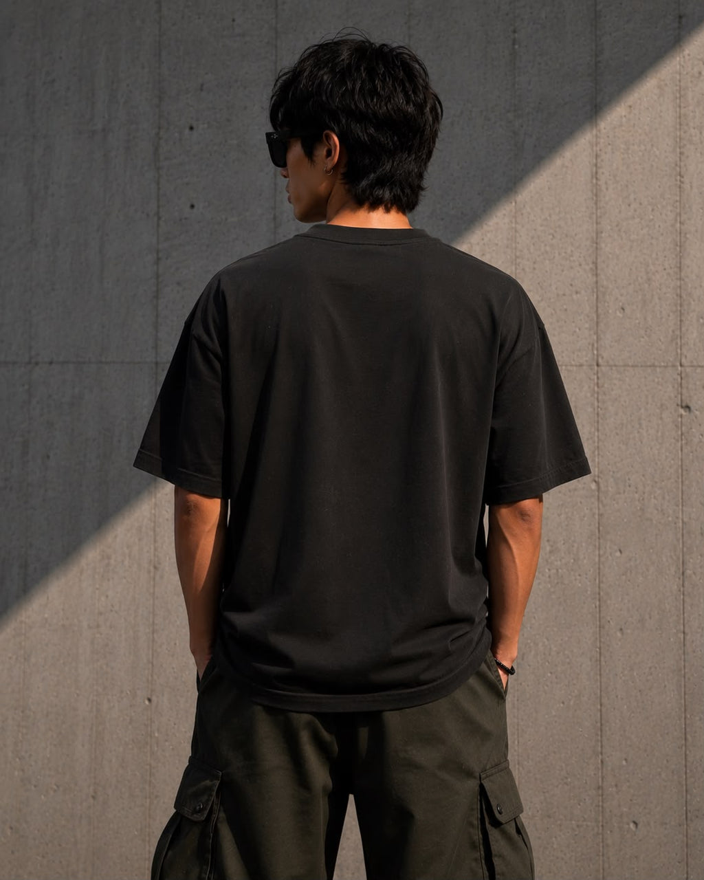 Static Bloom Oversized Tee