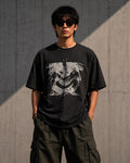 Static Bloom Oversized Tee